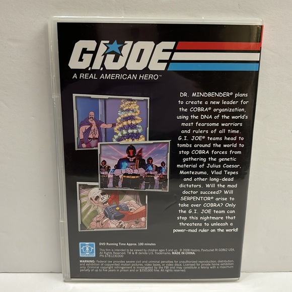 G.I. Joe Arise, Serpentor, Arise! DVD - Picture 2 of 3